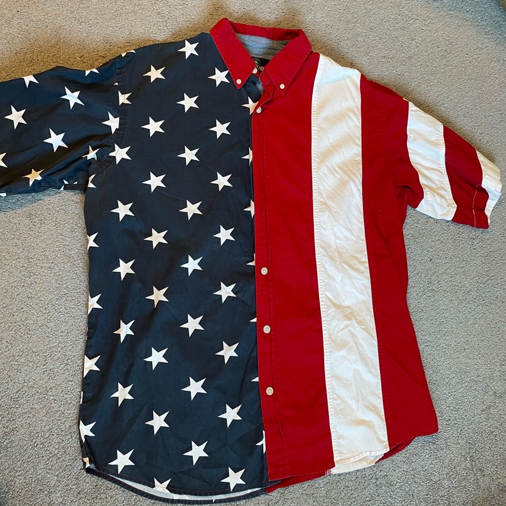 RedHead Americana Men’s L Button Down Shirt